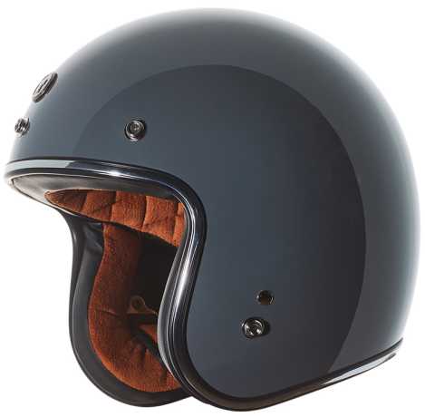Torc Helmets Torc T-50 Open Face Helmet ECE gloss grey  - 91-7499V