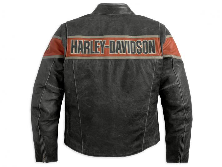98057-13VM | Harley-Davidson | Victory Lane Leather Jacket at ...