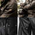 By City Legend III Leather Jacket, Brown XL - 590479