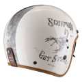 Scorpion Belfast Evo Helmet Pique creme-noir L - 78-271-283-05