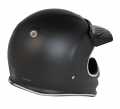 Torc T-3 Retro MX Helmet ECE flat black  - 91-6176V