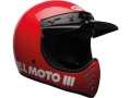 Bell Moto-3 Retro Dirt Bike Helm rot  - 92-2575V