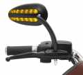 H-D Mirrors with Auxiliary Running Light and Directional Indicator  - 92059-07V