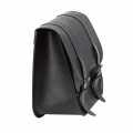 Ledrie Single Leather Saddlebag Postman 30 Liters Black  - 923341