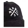 BSMC Bike Shed Washed Baseball Cap schwarz/weiß  - 947369