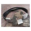 Amigaz Leather 3-Row Adjustable Bracelet  - 955318