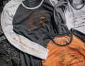 Harley-Davidson women´s Longsleeve Shirt Screamin Eagle Raglan orange/grey  - 96147-24VW