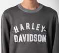Harley-Davidson men´s Staple Sweater Dark Grey L - 96315-23VM/000L