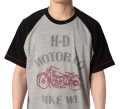 Harley-Davidson T-Shirt Vintage Spirit grau/schwarz L - 96558-23VM/000L