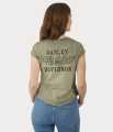Harley-Davidson Damen Henley Shirt Cavalry grün  - 97470-23VW