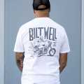 Biltwell Oops T-Shirt weiß  - 975412V