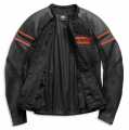 Harley-Davidson Leather Jacket Brawler black & orange 2XL - 98004-21EH/022L