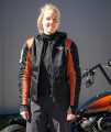 Harley-Davidson women´s 3-in-1 Riding Jacket Cora Mesh 2.0 black/orange  - 98144-23EW