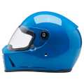Biltwell Lane Splitter Helmet Tahoe Blue  - 985704V