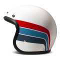 DMD Vintage Helmet ECE Artemis white/red/blue  - 574637V