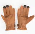 By City Texas gloves brown  - 969463V