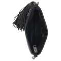 Harley-Davidson women´s Classic Leather Hip Bag with Tassel & Strap black  - MHW004/08