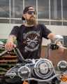 H-D Motorclothes Harley-Davidson men´s T-Shirt Banner Label black  - R004385V