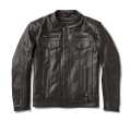 Roland Sands Paramount 74 leather jacket dark brown  - 937457V
