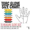 Torc Gloves Silver Lake Gold M - 91-6242