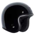 Torc T-50 Classic 3/4 Open Face Helmet ECE gloss black  - 91-7942V
