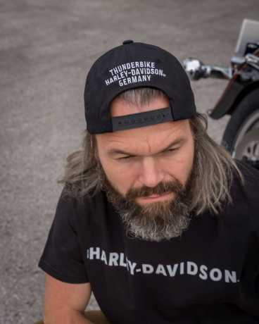 H-D Motorclothes Harley-Davidson Dealer Baseball Cap Bar & Shield black/white  - 50290020