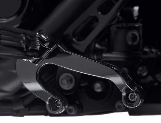Harley-Davidson Trittbrett zu Fußrasten Umbau Kit schwarz  - 50501642