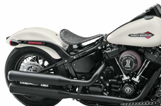 Harley-Davidson Bobber Solo Sattel Leder schwarz distressed  - 52000320