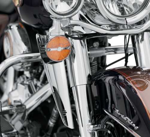 Harley-Davidson Fork mount Wind Deflectors chrome  - 57400146A
