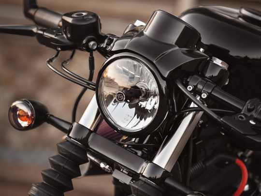 Harley-Davidson Headlamp Trim Ring 5 3/4" gloss black  - 67700116