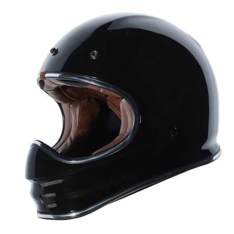 Torc Helmets Torc T-3 Retro MX Cross Helm ECE schwarz  - 91-6170V