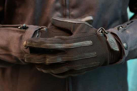Roland Sands Design Roland Sands Strand Textile Gloves Black  - 921988V