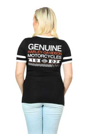 H-D Motorclothes Harley-Davidson women´s T-Shirt Classic Racer  - HT4651BLK