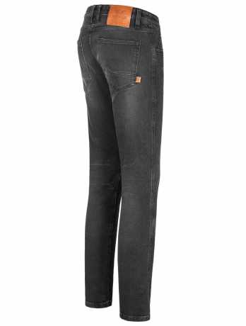Rokker Rokkertech Tapered Slim Jeans black  - ROK1071