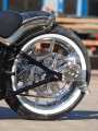 Thunderbike Side Mount Licence Plate Bracket short black - 28-70-431