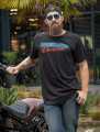 Harley-Davidson men´s T-Shirt 80s Chrome black L - 3001778-BLCK-L
