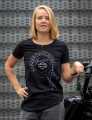Harley-Davidson Damen T-Shirt Round Line schwarz  - 3001796-BLCK