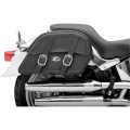 Saddlemen Throw-Over Saddlebag Slant Jumbo Black  - 35010320