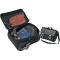 Saddlemen S3200DE Sissy Bar Bag Expandable Textile Black  - 35150086