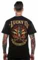 Lucky 13 Amped T-Shirt Black  - 566453V