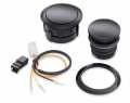 Harley-Davidson Flush mount Fuel Cap & Gauge Kit gloss black  - 75327-09D