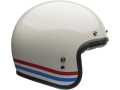 Bell Custom 500 Open Face Helmet Stripes Pearl white  - 92-2552V