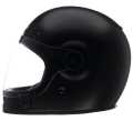 Bell Bullitt Retro Full Face Helmet Matte Black  - 92-2747V