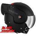 Roof RO9 Boxxer Helmet Black Shadow matte  - 947408V
