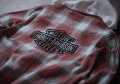 Harley-Davidson women´s Thrill Seeker Tunic with removable Hood Plaid rose  - 96167-24VW