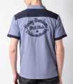 Harley-Davidson shortsleeve shirt Club Crew blue  - 96619-23VM