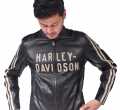 Harley-Davidson men´s Leather Jacket Sleeve Stripe 2XL - 97009-21VM/022L