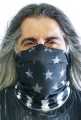 Lethal Threat American Skull Tubular Mask Bandana  - 587446