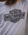 Harley-Davidson Muscle Shirt Long Logo 1 grau  - R004535V