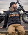 Harley-Davidson men´s Longsleeve H-D Name black XXL - R0045747
